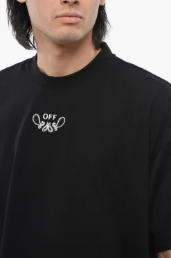 Fashion T-shirt Ricamata BANDANA Oversize-Fit Uomo T-Shirt