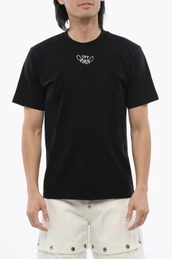 Clearance T-shirt Ricamata BANDANA Slim-Fit Uomo T-Shirt