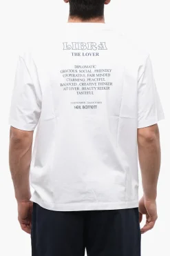 Online T-Shirt Slim Fit LIBRA ROCKBAND in Cotone Uomo T-Shirt