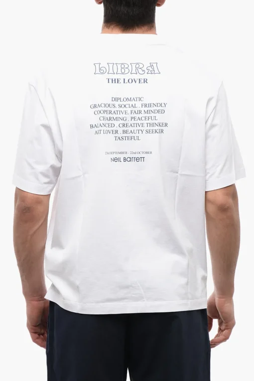 Online T-Shirt Slim Fit LIBRA ROCKBAND in Cotone Uomo T-Shirt