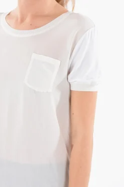 T-shirt SOFT in Seta Trasparente></noscript>Woolrich Sale