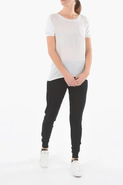 T-shirt SOFT in Seta Trasparente></noscript>Woolrich Sale