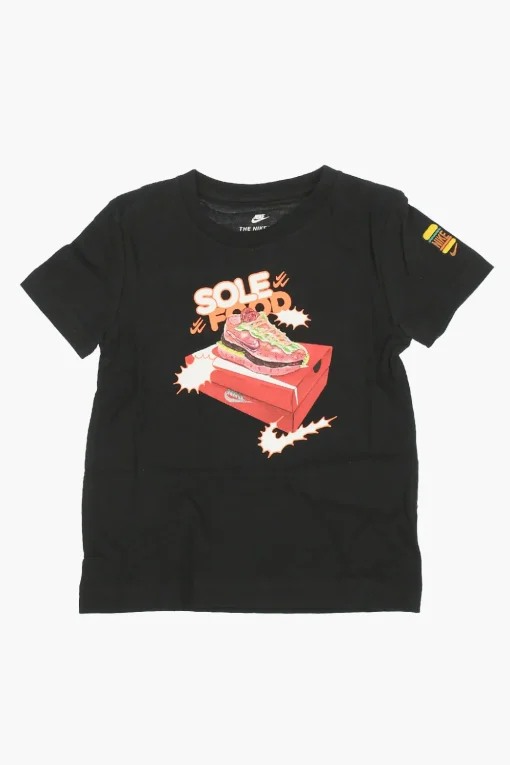 Online t-shirt SOLE FOOD girocollo con stampa sul fronte Bambino Abbigliamento