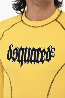 T-shirt Sportiva Slim Fit Con Stampa Gotica></noscript>Dsquared2 Best