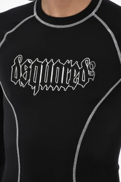 T-shirt Sportiva Slim Fit Con Stampa Gotica></noscript>Dsquared2 Clearance