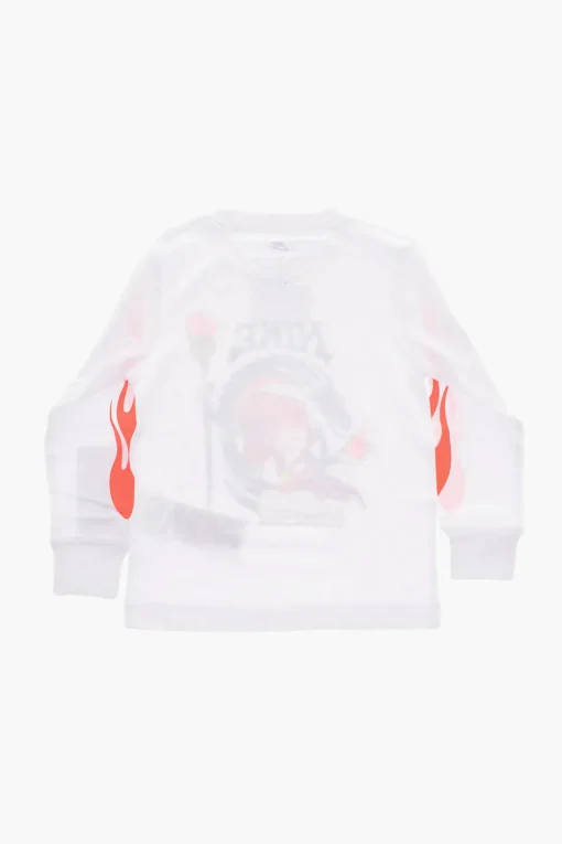 T-shirt Stampata a Manica Lunga>Nike KIDS Online