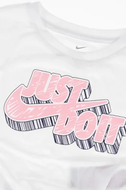T-shirt Stampata con Fiocco>Nike KIDS Discount