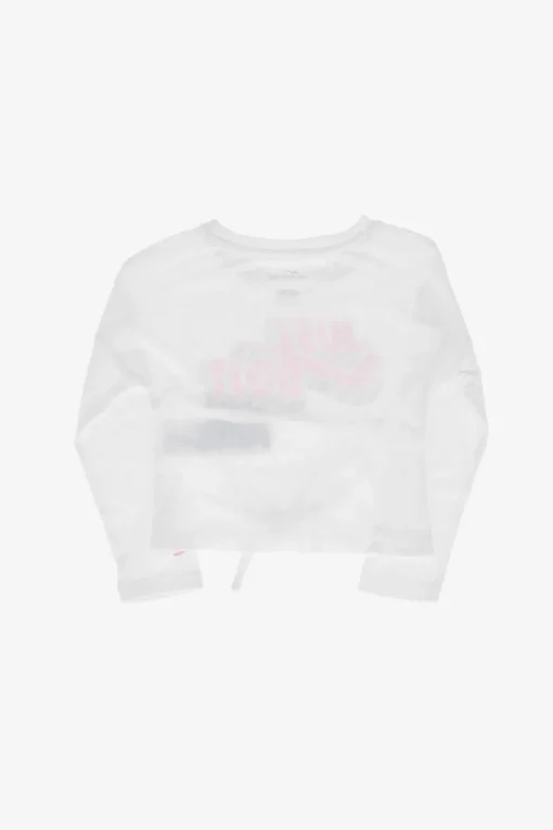 T-shirt Stampata con Fiocco>Nike KIDS Discount