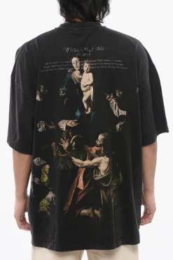 T-shirt Stampata MARY Oversize-Fit>Off-White Sale
