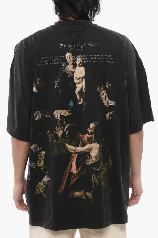 T-shirt Stampata MARY Oversize-Fit>Off-White Sale