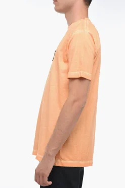 Clearance T-Shirt SUNSET CROSS con Logo in Patch Uomo T-Shirt