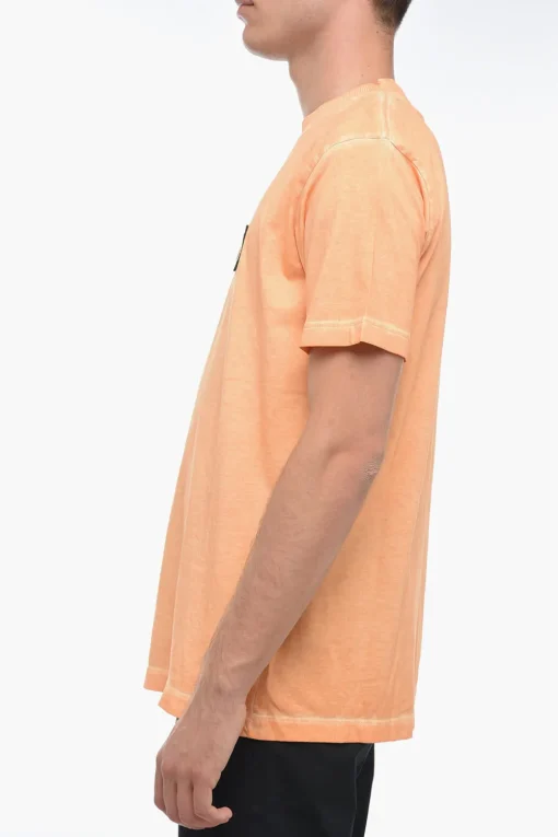 Clearance T-Shirt SUNSET CROSS con Logo in Patch Uomo T-Shirt