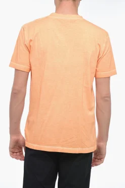 Clearance T-Shirt SUNSET CROSS con Logo in Patch Uomo T-Shirt