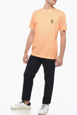 Clearance T-Shirt SUNSET CROSS con Logo in Patch Uomo T-Shirt