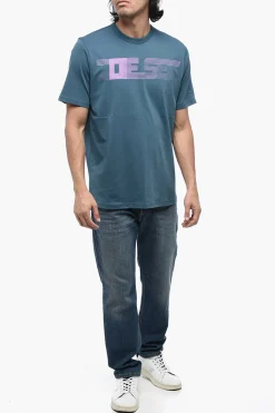 T-shirt T-JUST-E19 con Stampa Logo></noscript>Diesel Hot