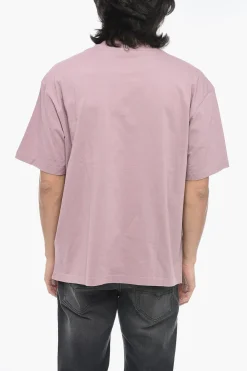 T-shirt T-WASH-POFF-L1 Con Logo Effetto DIstressed>Diesel Discount