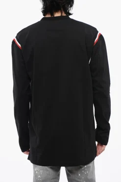 T-Shirt Varsity con Stampa a Contrasto>Dsquared2 Sale