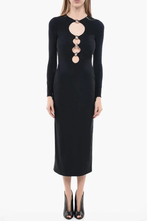 Tubino Cut-out CORINNE con Anelli in Metallo>Burberry Hot