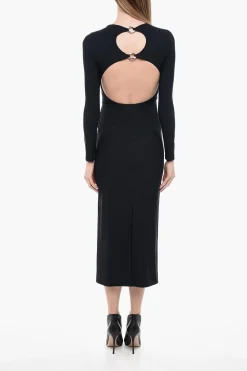 Tubino Cut-out CORINNE con Anelli in Metallo>Burberry Hot
