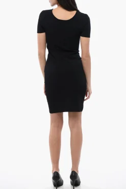 Tubino Cut-Out in Maglia con Perle>Dsquared2 New