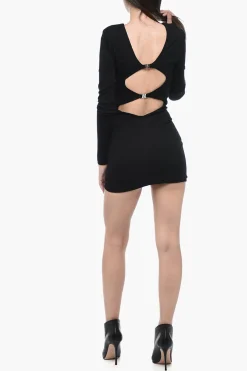 Tubino in Jersey con Design Bare Back>Rotate Hot
