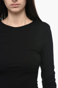 Tubino in Jersey con Design Bare Back></noscript>Rotate Hot