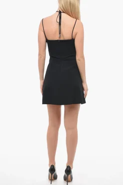 Tubino METAL FLOWER con Dettaglio Lace-up>David Koma Sale