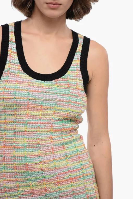 Tubino Midì in Maglia Bouclè con Dettaglio Lurex>Karl Lagerfeld Best