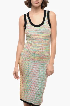 Tubino Midì in Maglia Bouclè con Dettaglio Lurex></noscript>Karl Lagerfeld Best