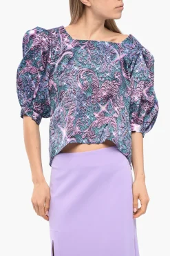 TULLE Top THE HIDDEN GEM con Maniche a Sbuffo>Viktor & Rolf Hot