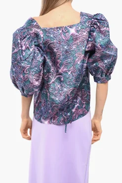 TULLE Top THE HIDDEN GEM con Maniche a Sbuffo>Viktor & Rolf Hot