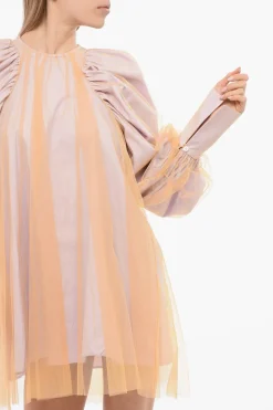 TULLE Vestito CASTLE IN THE SKY con Maniche a Sbuffo></noscript>Viktor & Rolf Discount