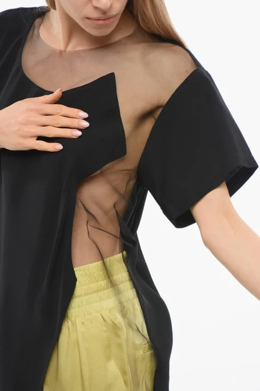 TULLE Vestito FLOATING TIME Semi Sheer>Viktor & Rolf New