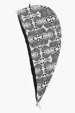 Turbante Reversibile in Seta con Stampa Floeale>Mhudi Outlet
