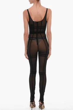 Tuta Senza maniche Sheer>David Koma Discount