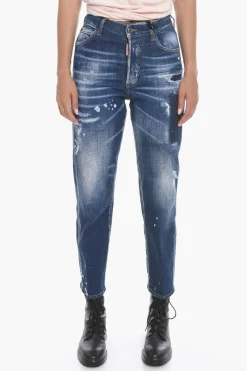 Fashion TWINPHONY Jeans BOSTON FIT con Effetto Schizzi 18cm Donna Jeans