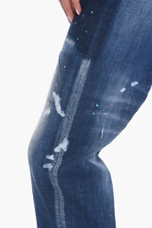Fashion TWINPHONY Jeans BOSTON FIT con Effetto Schizzi 18cm Donna Jeans