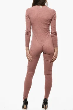 Discount UNDERWEAR Pigiama Jumpsuit Con Bottoni Donna Intimo