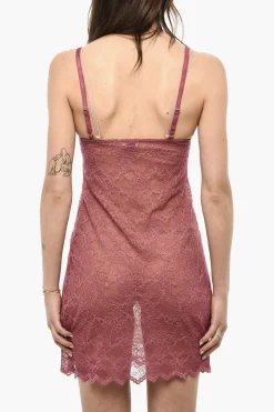 Discount UNDERWEAR Vestito Slip In Pizzo Ricamato Donna Intimo