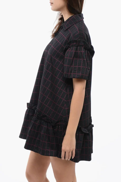 Vesitito Mini A Quadri Con Dettagli Volant>Viktor & Rolf Sale