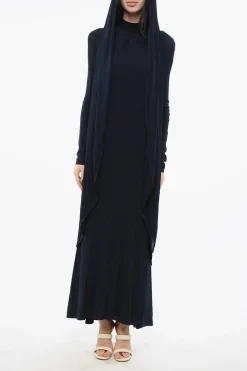 Vestito a Cappa in Viscosa>Alaia Sale