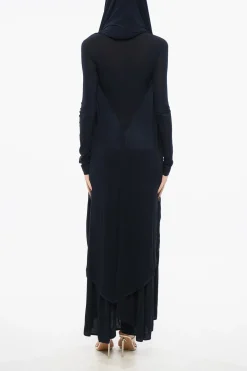 Vestito a Cappa in Viscosa>Alaia Sale