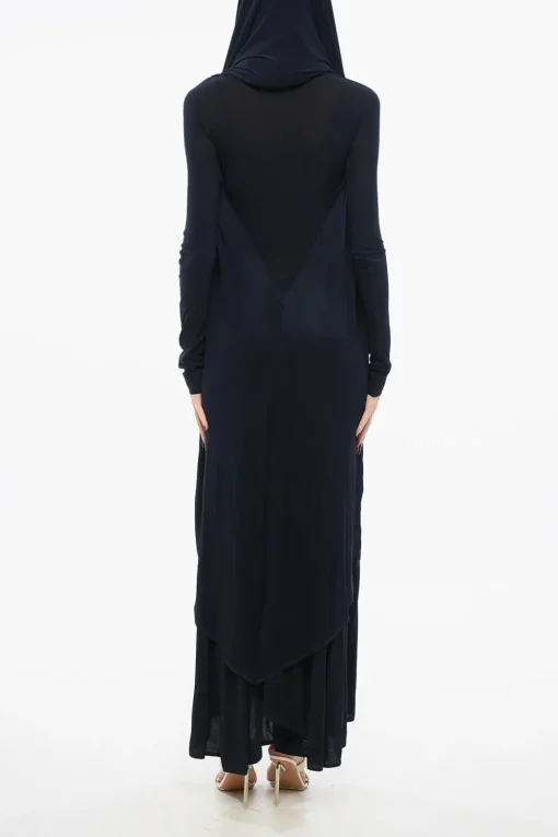 Vestito a Cappa in Viscosa>Alaia Sale