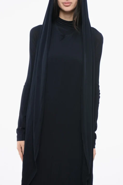 Vestito a Cappa in Viscosa>Alaia Sale