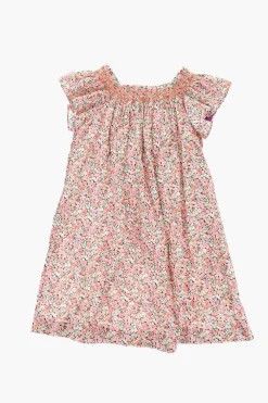 Vestito a Fantasia Floreale Svasato>Bonpoint Clearance