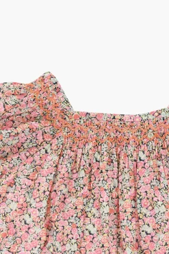 Vestito a Fantasia Floreale Svasato>Bonpoint Clearance