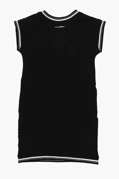 Best Vestito a Tinta unita con Logo a Contrasto Abbigliamento