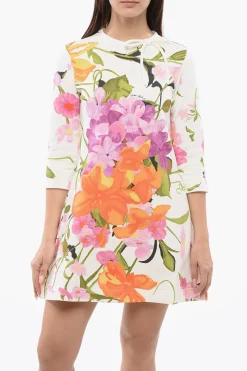 Best Vestito A-Line Con Fantasia Florale Donna Vestiti