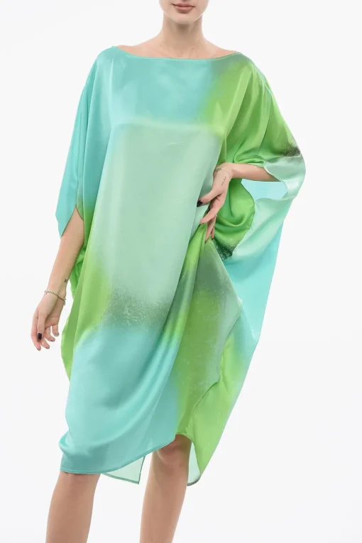 Sale Vestito CELIA Off-the-shoulder in Seta Donna Vestiti