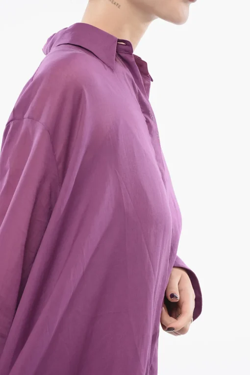 Discount Vestito Chemise In Cotone Donna Vestiti